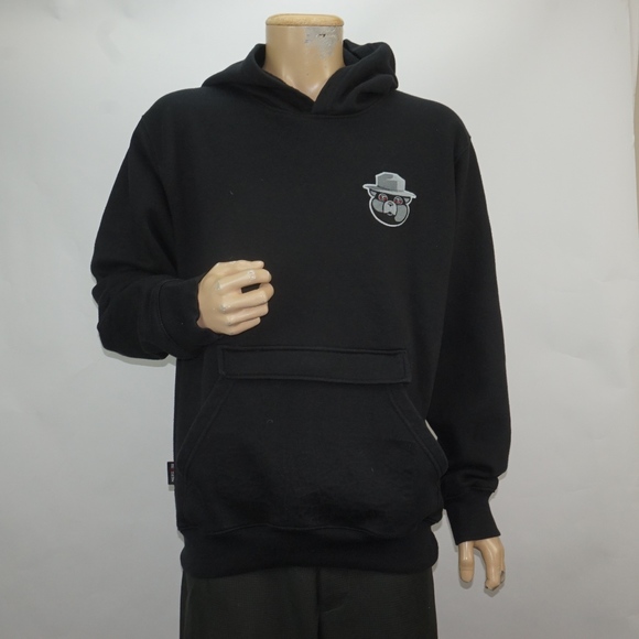 Smokeyz Other - Smokeyz High Bear Black Hoodie w Front Pocket L